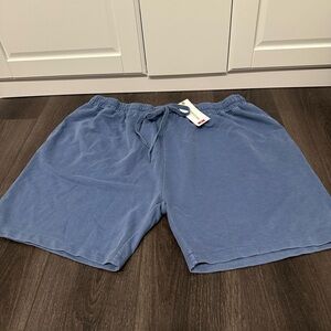 NWT Earthbound Trading Co. Men's Blue Casual Shorts,XXL,cotton,travel,comfort